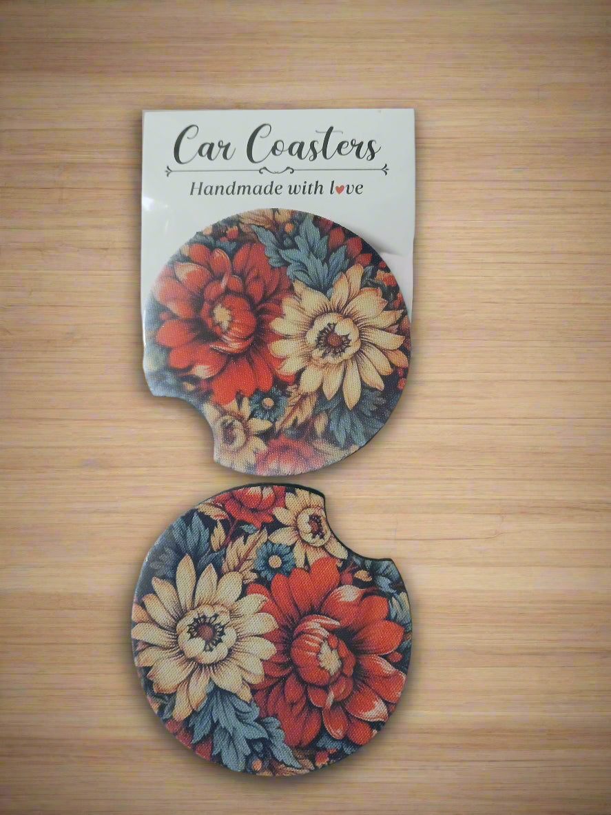 Citrus Blossom car coaster