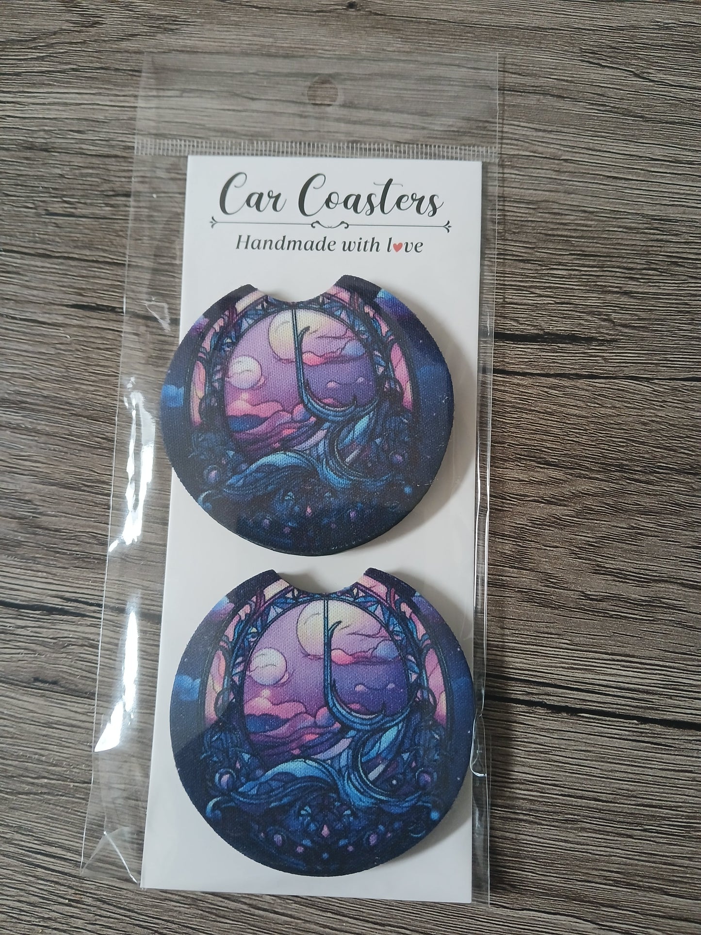 Mystic Mirrors Car Coaster