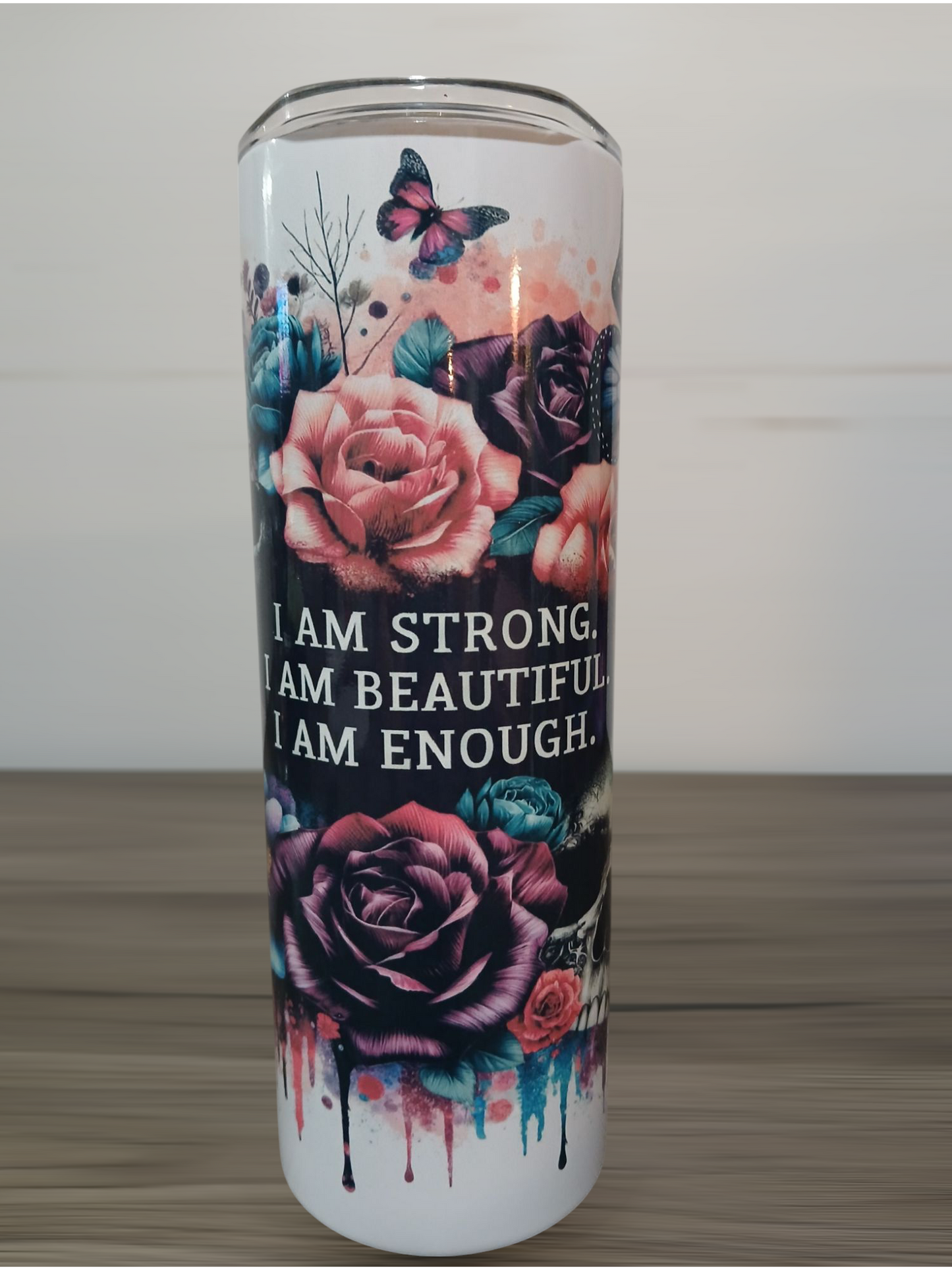 I AM STRONG TUMBLER