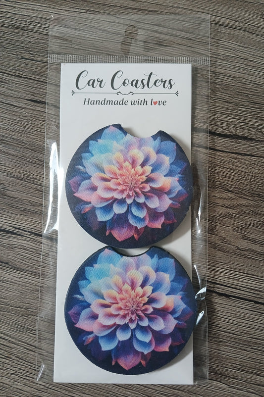 Radiant Bloom Car Coaster